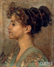 Портрет Насти Врубель. 1894 Портрет Насти Врубель. 1894