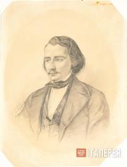 К.А.ГОРБУНОВ. Портрет И.С.Тургенева. 1846 К.А.ГОРБУНОВ. Портрет И.С.Тургенева. 1846