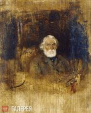 Похитонов Иван Павлович. Портрет И.С.Тургенева. 1882 Похитонов Иван Павлович. Портрет И.С.Тургенева. 1882