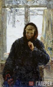 Ткачев Алексей. Зина у окна. 1955 Ткачев Алексей. Зина у окна. 1955