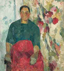 В.В. Фаворская. Женский портрет. 1922