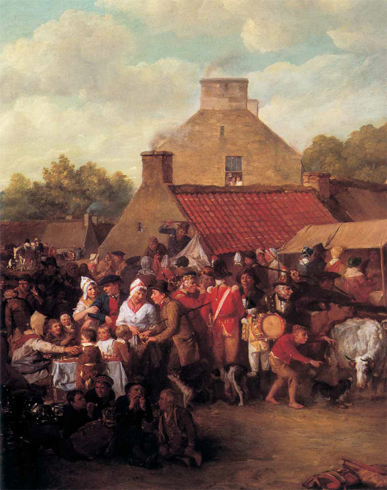 ДЭВИД УИЛКИ. Ярмарка в Пилтси. 1804