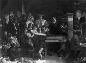 ДЭНИЕЛ МАКЛАЙЗ. Печатная мастерская Какстона, 1851
