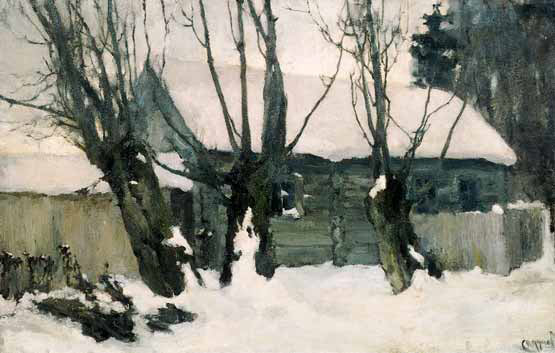 НИКОЛАЙ САПУНОВ. Зима. 1900