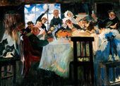 Николай Сапунов. Трактир (с окном). 1912