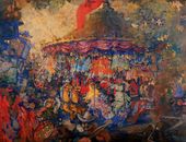 Николай Сапунов. Карусель. 1908