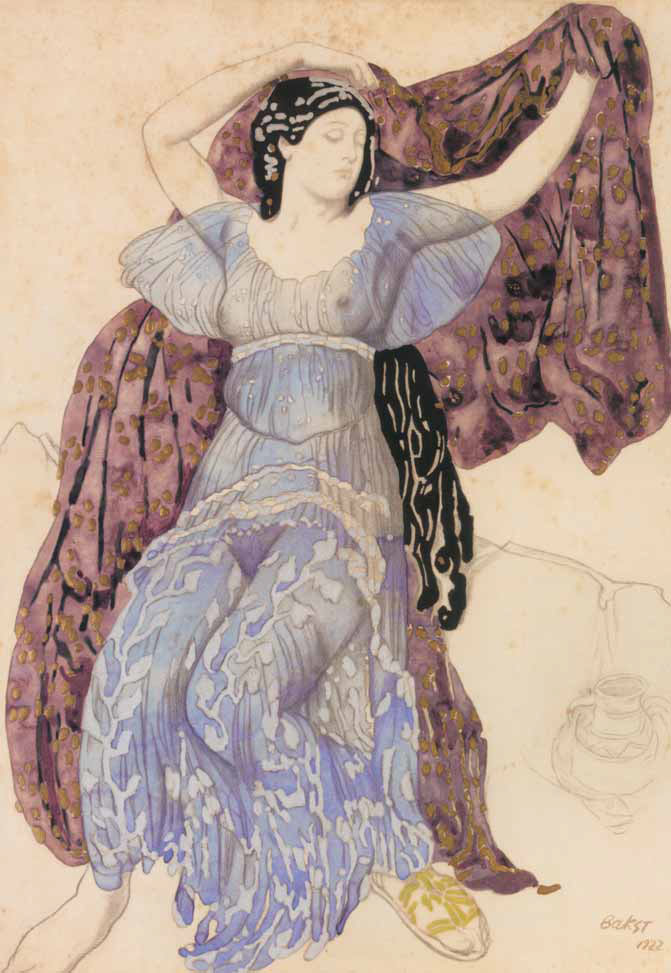 ЛЕВ БАКСТ. Эхо непринужденности. 1922