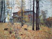 И.И. ЛЕВИТАН. Осень. Усадьба. 1894