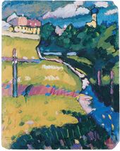 В.В. КАНДИНСКИЙ. Церковь в Мурнау. Около 1908