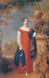 ДЖОРДЖ ДОУ. Портрет великой княгини Анны Павловны. 1824–1825