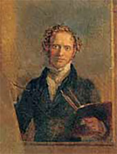 ВИЛЬГЕЛЬМ АВГУСТ ГОЛИКЕ. В мастерской художника. 1832