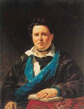 К.П. БРЮЛЛОВ. Портрет П.И.Кривцова (не окончен). 1844