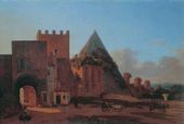 ЯКОБ ВИЛЬГЕЛЬМ МЕХАУ. Пирамида Цестия. 1790-е