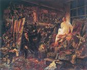 В. ЯКОВЛЕВ. Диспут об искусстве. 1946