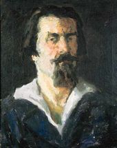 К.С. МАЛЕВИЧ. Автопортрет. Начало 1930-х