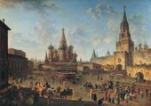 Красная площадь в Москве. 1801