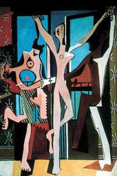 ПАБЛО ПИКАССО. Три танцующие фигуры. 1925