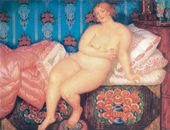 Борис Кустодиев. Красавица. 1915