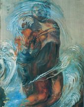 Сальвадор Дали. Оплакивание. 1982