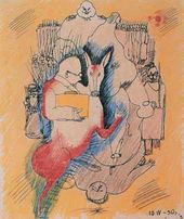 Соломон Никритин. Из серии «Памятник». 1930