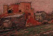 А.Г. Явленский. Улица. Около 1905