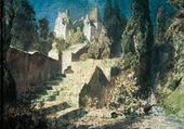 В.Д. ПОЛЕНОВ. Лестница к замку. 1883