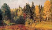 В.Д. ПОЛЕНОВ. Осень в Абрамцеве. 1890