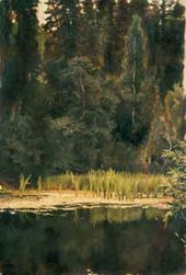В.М. ВАСНЕЦОВ. Аленушкин пруд. 1881. Этюд