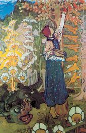 Е.Д. ПОЛЕНОВА. Сказка (Зверь). 1890-е