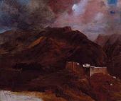 К.П. БРЮЛЛОВ. Вид форта Пику на острове Мадейра. 1849–1850-е