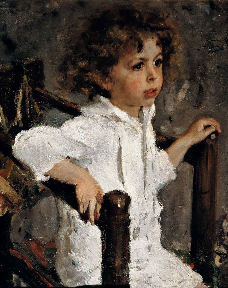 В.А. СЕРОВ. Мика Морозов. 1901