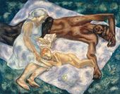В.Е. ПОПКОВ. Семья в июле. 1969