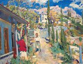 С.А. ВИНОГРАДОВ. Алупка. Крым. 1917