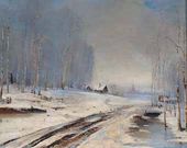 А.К. САВРАСОВ. Распутица. 1894