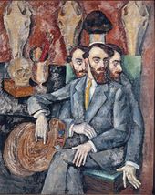 Портрет художника А.И.Мильмана. 1916–1917