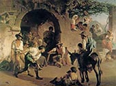 Игра в шары. 1860