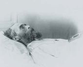 П.М. Третьяков в гробу. 4 декабря 1898