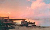 Морской берег в окрестностях Ораниенбаума. 1854