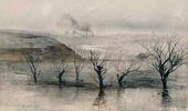 Пейзаж. Село Волынское. 1887