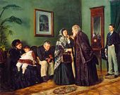 В.Е. МАКОВСКИЙ. В приемной у доктора. 1870
