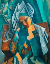 П. ПИКАССО. Королева Изабо. 1909