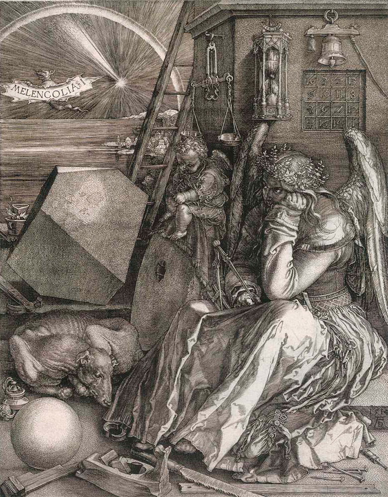 Альбрехт ДЮРЕР. Меланхолия. 1514