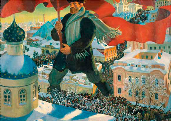 Б.М. КУСТОДИЕВ. Большевик. 1920