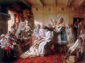 К.Е. МАКОВСКИЙ. Под венец. 1890