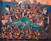 Марсель ЯНКО. Корабль иммигрантов. 1945