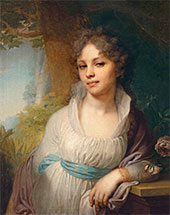 В.Л. БОРОВИКОВСКИЙ. Портрет М.И. Лопухиной. 1797