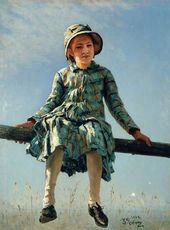 И.Е. РЕПИН. Стрекоза. 1884