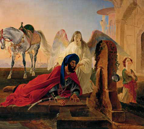 К.П. БРЮЛЛОВ. Пери и ангел. 1839–1843