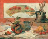 Поль ГОГЕН. Натюрморт с веером. Около 1888