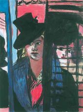 Макс Бекман. Две женщины. 1940